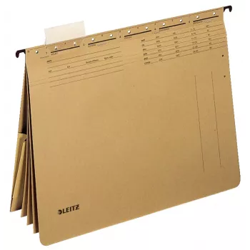 Leitz ALPHA carpeta colgante cartón A4 marrón
