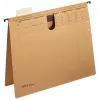 Leitz Alpha carpeta colgante cartón, polipropileno (PP) A4 marrón