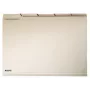 Leitz 24340011 Pestañas de registro en blanco cartón blanco