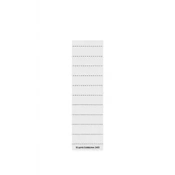 Leitz 24650001 Etiqueta no adhesiva blanca rectangular
