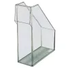 Leitz Archivador de revistas Exclusive, transparente, plástico, A4, 9,4 cm, 105 mm, 325 mm