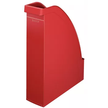 Leitz Bandeja para revistas Plus Standard, rojo, plástico, A4, 7 cm, 78 mm, 300 mm