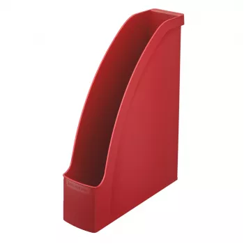 Leitz Bandeja para revistas Plus Standard, rojo, plástico, A4, 7 cm, 78 mm, 300 mm