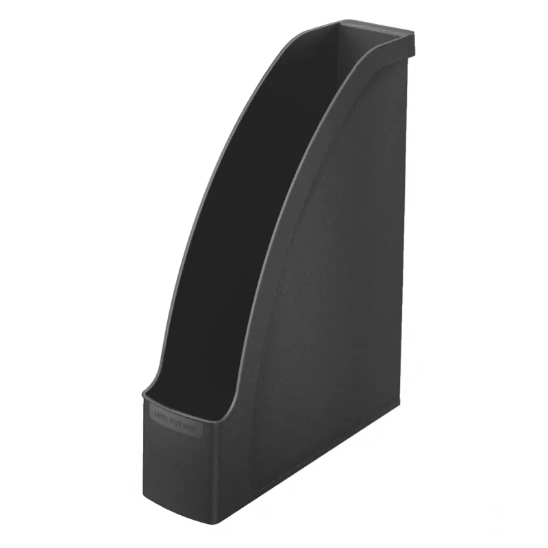 Leitz Caja para revistas Plus Standard, negro, plástico, A4, 7 cm, 78 mm, 300 mm