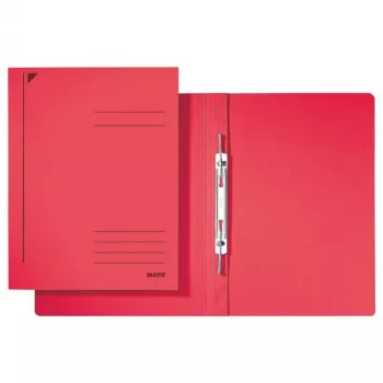 Leitz Archivador de espiral, A4, archivador de anillas rojo