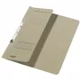 Leitz Archivador de cartón, A4, archivador colgante gris