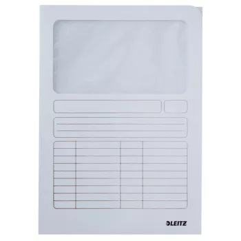 Leitz 39500001 Carpeta cartón blanco A4