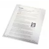 LEITZ Fundas transparentes estándar, A4, PP, granulado, 0,13 mm, abiertas por arriba y por los lados, aptas para documentos (4000-00-03)