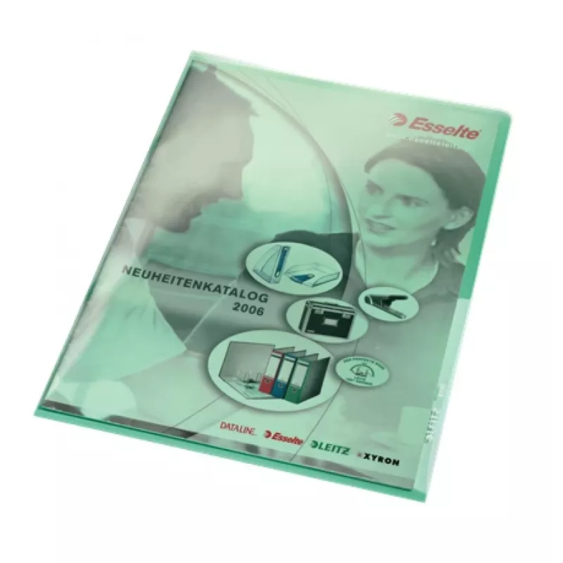 Leitz Premium funda protectora, A4, PVC, verde, 0,15 mm (4100-00-55)
