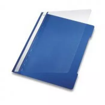 Leitz Archivador de plástico estándar A4 azul (25) Carpeta de archivo PVC