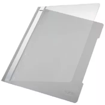 Leitz Archivador de plástico estándar gris A4 PVC (25)