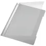 Leitz Archivador de plástico estándar gris A4 PVC (25)