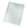 Leitz 43260000 Índice de pestañas numérico cartón gris