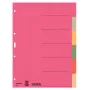 Leitz 43580000 Separadores de pestañas en blanco cartón multicolor
