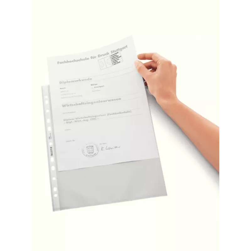 Leitz 47960000 Funda transparente 210 x 297 mm (A4) polipropileno (PP)