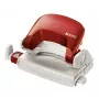 Leitz Perforadora 5058 NeXXt, 2 taladros 10 hojas, 10 hojas, rojo, plástico, 8 cm, 5,5 mm, A4
