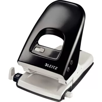 Leitz 5138 Perforadora 40 hojas negro, blanco