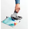 Leitz Perforadora Heavy Duty, 65 hojas, negro, gris, 8 cm, 5,5 mm, A4, 130 mm
