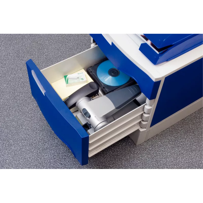 Leitz Perforadora Heavy Duty, 65 hojas, negro, gris, 8 cm, 5,5 mm, A4, 130 mm