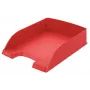 Leitz Plus Bandeja de correspondencia, estándar, poliestireno, rojo, 255 mm, 357 mm, 70 mm, 280 g