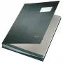 Leitz Carpeta de firmas 20 separadores A4, negro, polipropileno (PP), A4, 240 mm, 230 mm, 28 mm