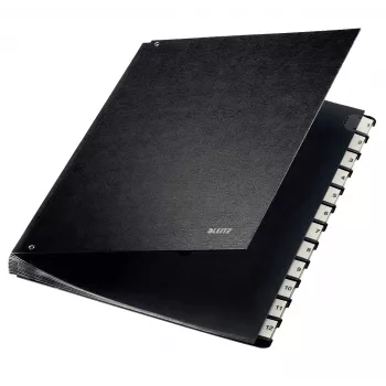 Leitz Organizador de escritorio 1-12 A4, negro, cartón, A4, 270 mm, 345 mm, 650 g