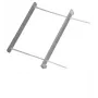 Leitz Varillas de archivo, gris, transparente, polipropileno (PP)