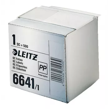 Leitz 66411000 Etiqueta autoadhesiva transparente