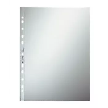 Leitz Funda de calidad 75 micras A4, A4, transparente, polipropileno (PP), 0,075 mm, 230 mm, 1 mm