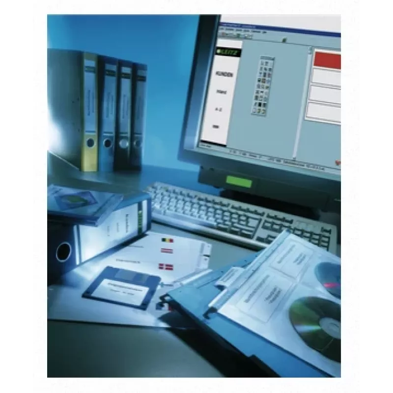 Leitz Lomos imprimibles para PC para archivadores estándar