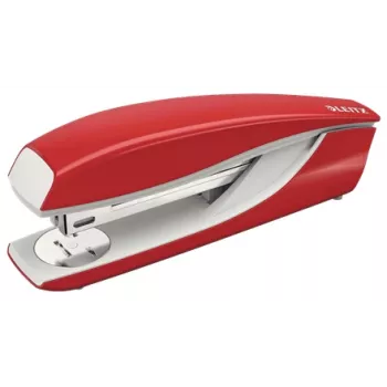 Leitz NeXXt grapadora 5504, 40 hojas tira completa de metal, 40 hojas, rojo, 24/8, metal, plástico, 80 g/m², carga superior