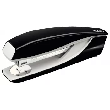Leitz NeXXt grapadora 5504, 40 hojas, tira completa de metal, 40 hojas, negro, 26/8, metal, plástico, 80 g/m², carga superior
