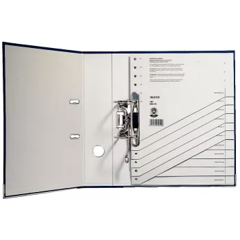 Leitz 16510085 Separadores de índice en blanco cartón gris
