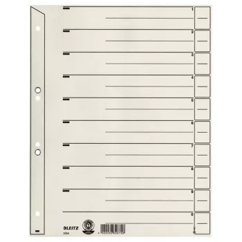 Leitz 16540085 Ficha gris