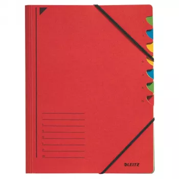 Leitz 39070025 Índice de pestañas rojo