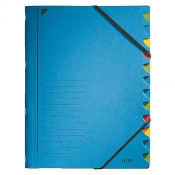 Leitz 39120035 Índice de pestañas de cartón azul