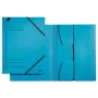 Leitz 39810035 Carpeta cartón azul A4