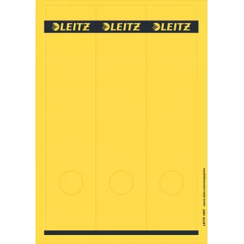 Leitz 16870015 Etiqueta autoadhesiva rectangular amarilla 75 uds.