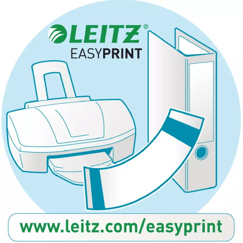 Leitz 16870025 Etiquetas autoadhesivas rectangulares rojas 75 uds.