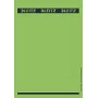 Leitz 16870055 Etiqueta autoadhesiva rectangular verde 75 uds.