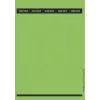 Leitz 16880055 Etiqueta autoadhesiva rectangular verde 125 uds.