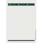 Leitz 60980085 Etiqueta autoadhesiva rectangular gris
