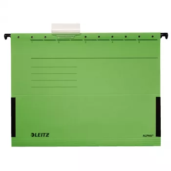 Leitz Alpha Carpeta colgante A4 verde
