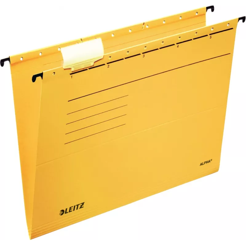 Leitz Alpha Carpeta colgante cartón A4 azul