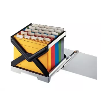 Leitz 23980085 caja de archivo de poliestireno gris