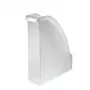 Leitz recopilador de revistas Plus Standard, transparente, plástico, A4, 7 cm, 78 mm, 300 mm