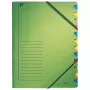 Leitz 39120055 índice de cartón verde