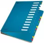 Leitz 59120035 índice de pestañas azul