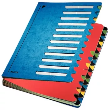 Leitz 5914-00-35 carpeta organizadora de escritorio A-Z, 24 compartimentos, A4, azul