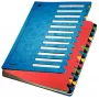 Leitz 5914-00-35 carpeta organizadora de escritorio A-Z, 24 compartimentos, A4, azul